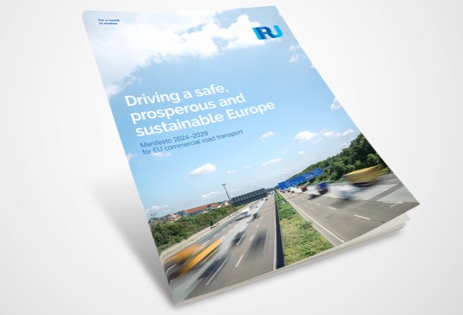 IRU Manifesto: le priorità per il nuovo Parlamento europeo per un trasporto su strada sostenibile e innovativoesto