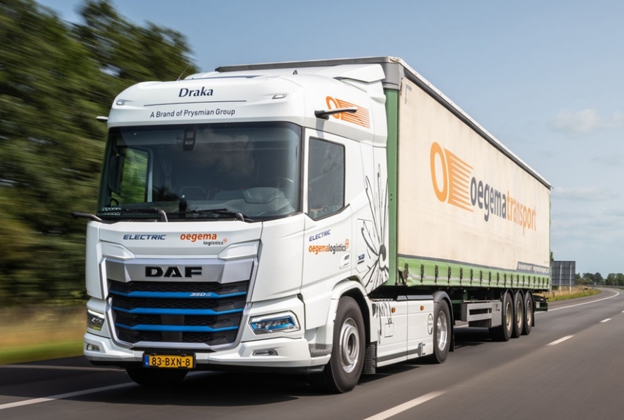 DAF consegna i primi camion elettrici di nuova generazione