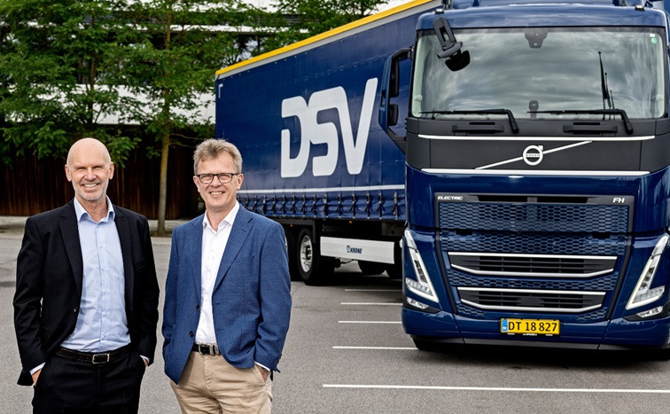 Volvo: 300 camion elettrici per DSV