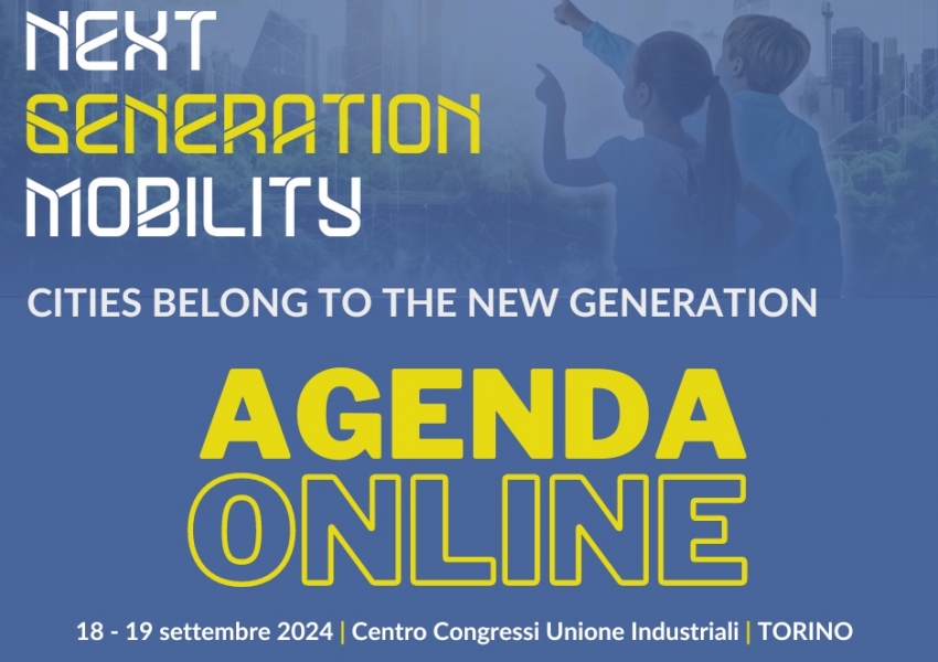 Next Generation Mobility: online l'agenda dell'evento
