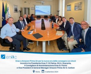 Enac e Amazon Prime Air per la nuova era delle consegne con droni