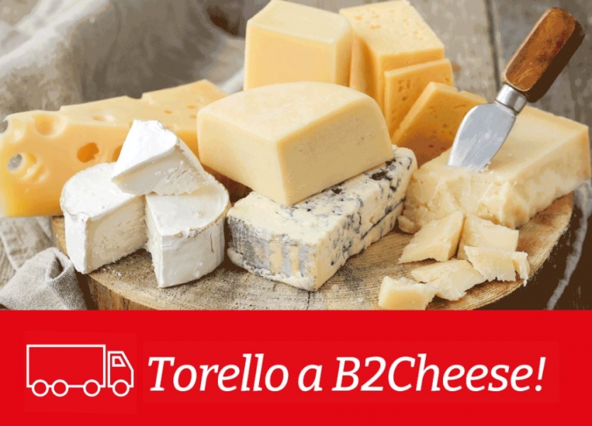Torello a B2CHEESE, la fiera B2B dedicata al mondo della produzione lattiero-casearia