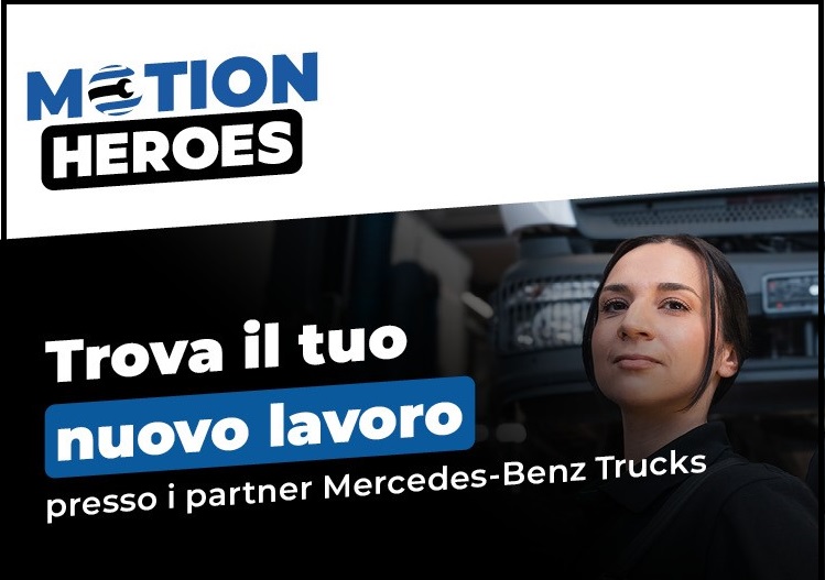 Daimler Truck Italia lancia Motion Heroes, la nuova piattaforma di recruiment online