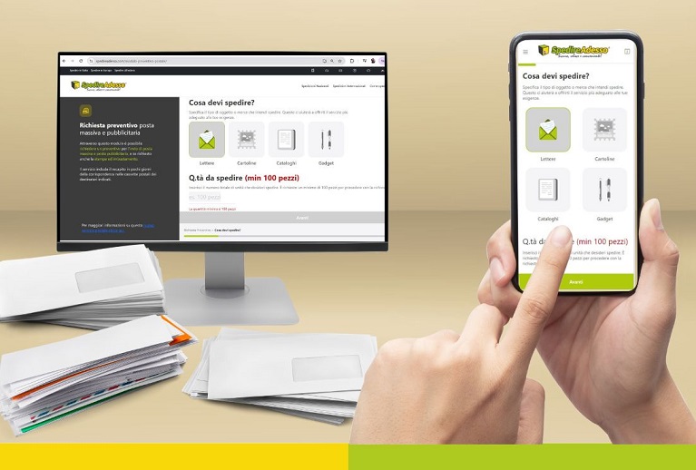 SpedireAdesso.com: online il nuovo form per le campagne di marketing postale
