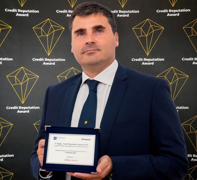 Multitrax si conferma realtà solida e affidabile per i partner commerciali grazie al Credit Reputation Award