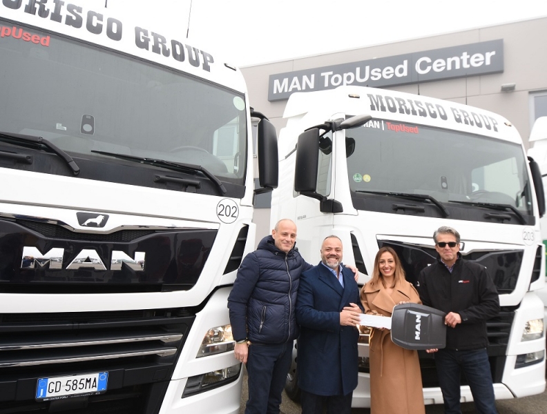 Sinapsi amplia la sua flotta con 20 trattori MAN TGX 18.470