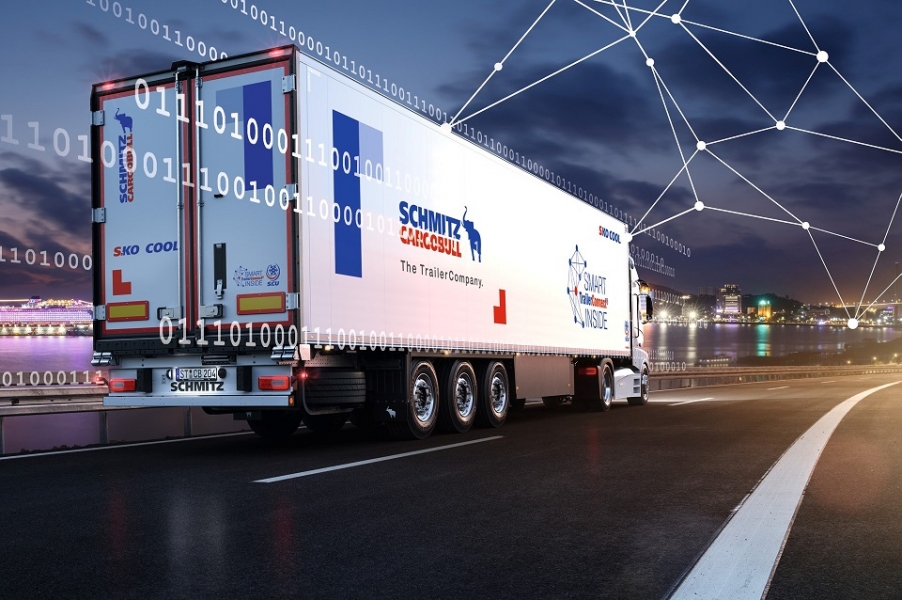 Webfleet espande il suo programma OEM.connect ai trailer con Schmitz Cargobull