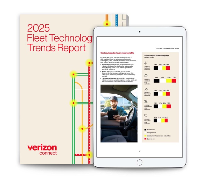 Verizon Connect: dal Fleet Technology Trends Report 2025 emergono l’aumento nell’uso del GPS e l’impegno per la sostenibilità
