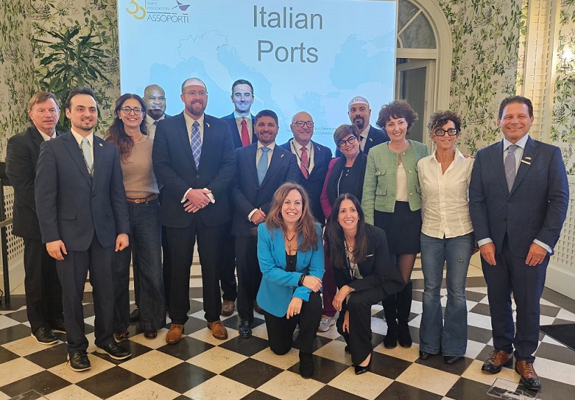 Incontro tra i porti italiani e quelli statunitensi a Roma