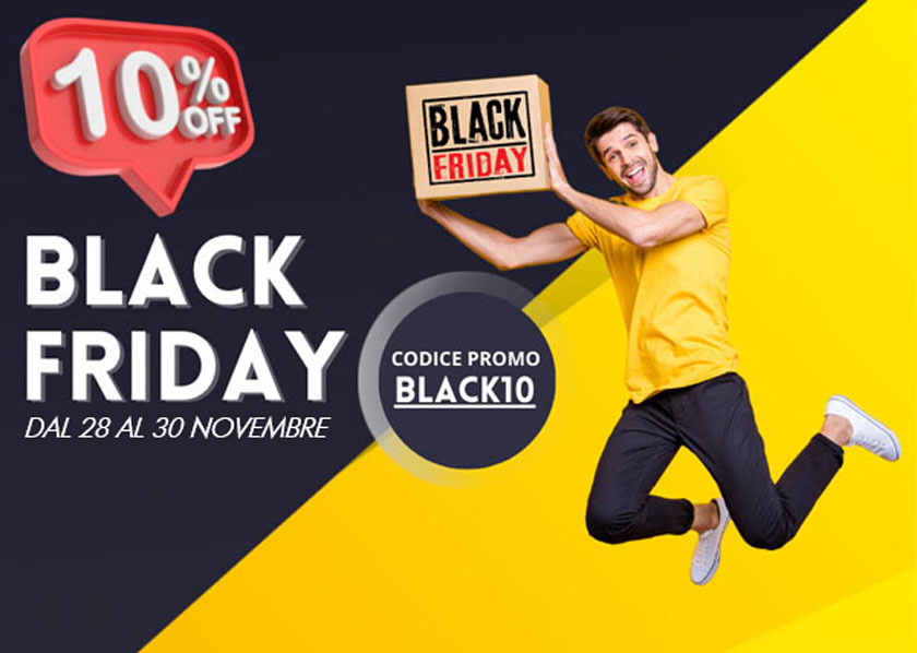 Black Friday 2024: con SpedireAdesso.com sconto del 10 per cento su tutte le spedizioni