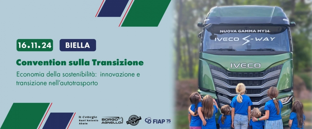Convegno ''Economia della sostenibilità: innovazione e transizione nell’autotrasporto''