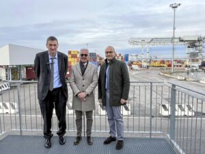 Il Prefetto Giuseppe Forlenza in visita all' Interporto Padova