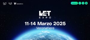 Alis e Veronafiere: dall'11 al 14 marzo 2025 la quarta edizione di Let Expo