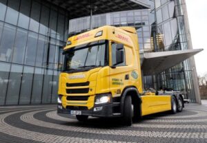 DHL e Scania testeranno un camion elettrico con generatore a carburante