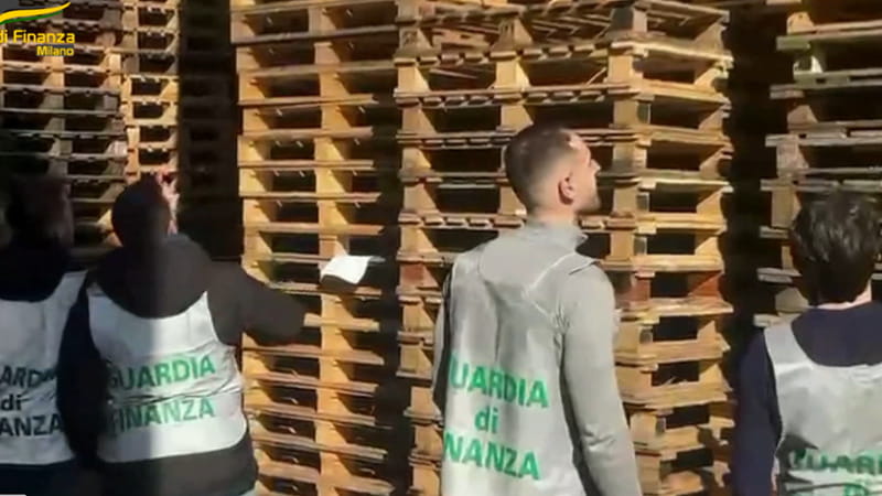 Milano, sequestrati 3.600 pallets contraffatti