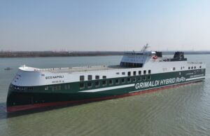 Il Gruppo Grimaldi prende in consegna la Eco Napoli