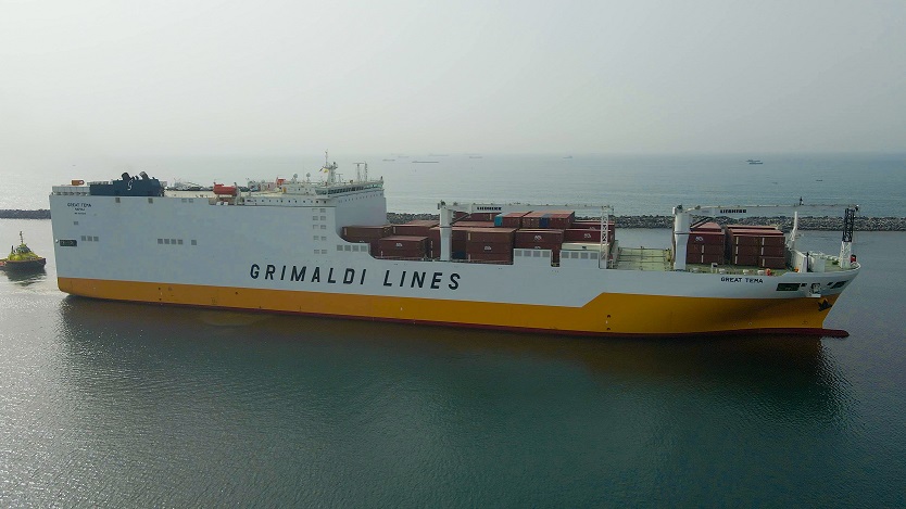 Gruppo Grimaldi con UNICEF per il trasporo di aiuti essenziali ai bambini pi vulnerabili