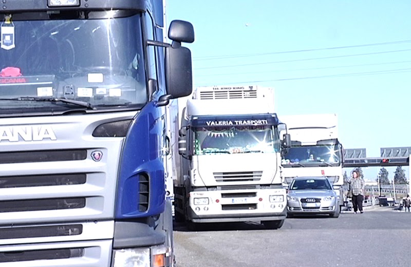 Trasportounito pronto per il fermo nazionale dell'autotrasporto