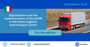 Webinar gratuito ''Soluzioni digitali e-CMR''