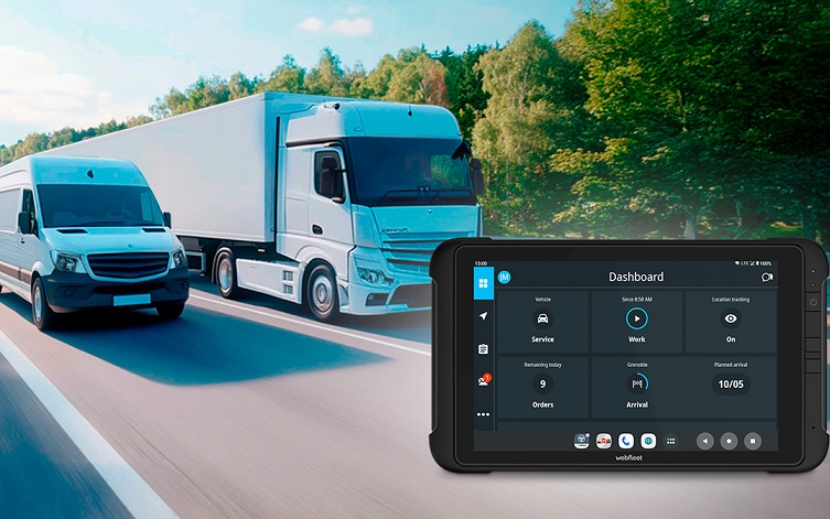 Webfleet lancia il nuovo Driver Terminal PRO X