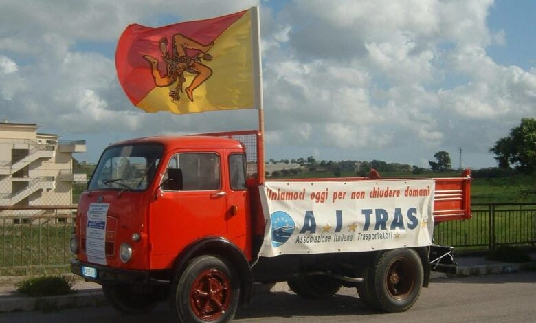 Autotrasporto siciliano si prepara ad un fermo a oltranza