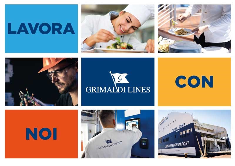 Continuano le assunzioni in tutta Italia di Grimaldi Group