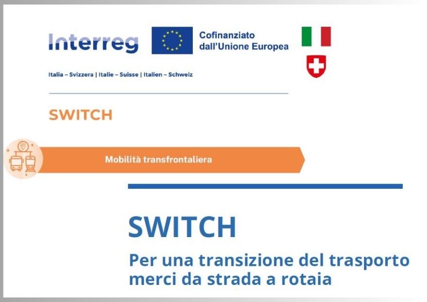 Merci da strada a rotaia: la Regione Piemonte partner del progetto ''SWITCH''