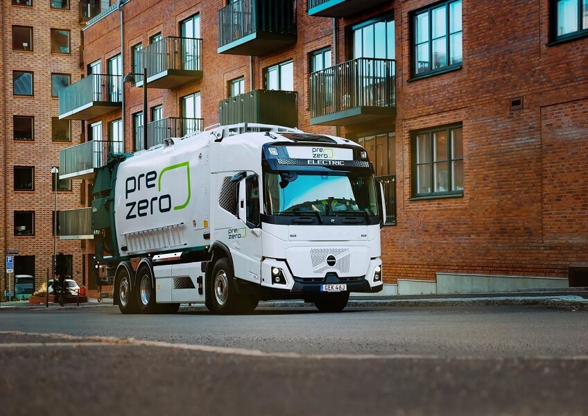 Volvo Trucks fornisce 35 camion elettrici a PreZero: il pi grande ordine per la mobilità sostenibile in Svezia