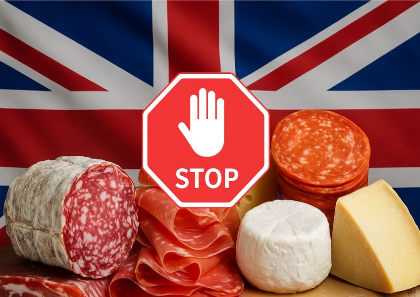 Stop importazioni salumi e latticini in Uk: i consigli di SpedireAdesso.com