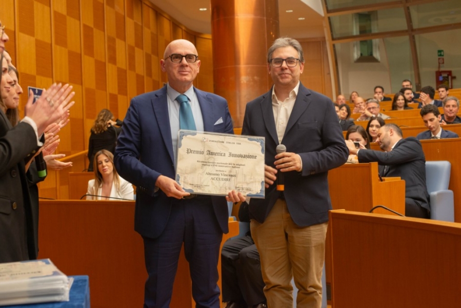 ACCUDIRE tra le migliori startup innovative italiane premiate dalla Fondazione Italia USA