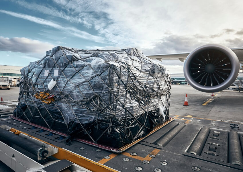 Domanda trasporto aereo merci in crescita ad aprile