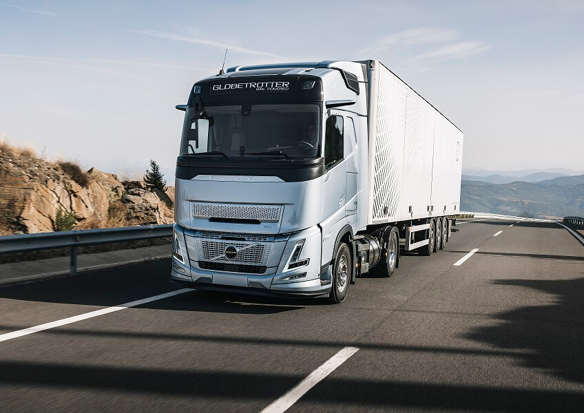 In aumento la domanda per i camion a gas Volvo