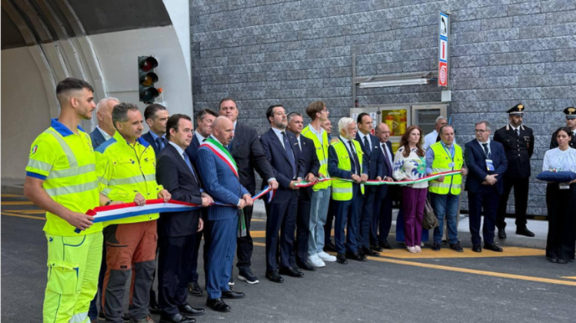 Nuovo tunnel di Tenda oltre 1300 veicoli nei primi due giorni di riapertura TRANSPORTONLINE