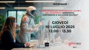 Webinar gratuito Trasporti e gestione risorse umane, il webinar di Golia360 tra normative e innovazione digitale transportonline
