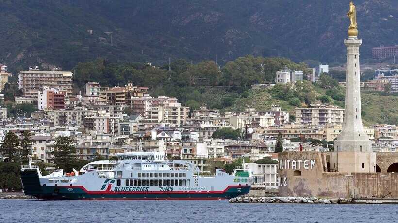 FS Logistix presenta Athena, la nuova nave green di Bluferries per lo Stretto di Messina transportonline