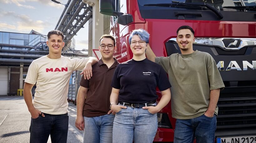 Formazione MAN 2025 oltre 500 giovani iniziano apprendistato e studi duali in Germania transportonline