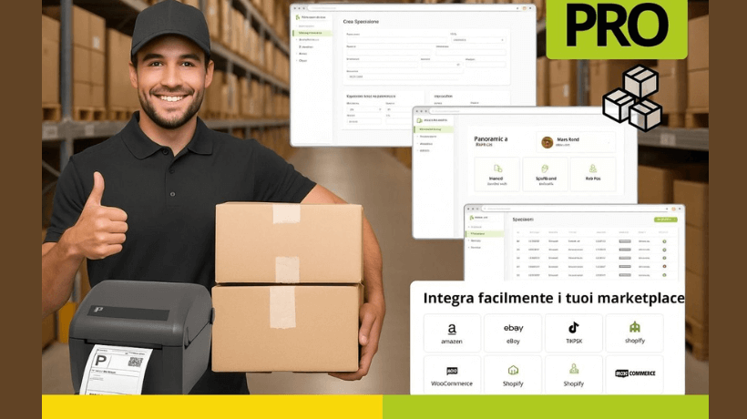 SpedireAdessoPRO la nuova piattaforma B2B per spedizioni aziendali ed e-commerce veloci e sicure transportonline