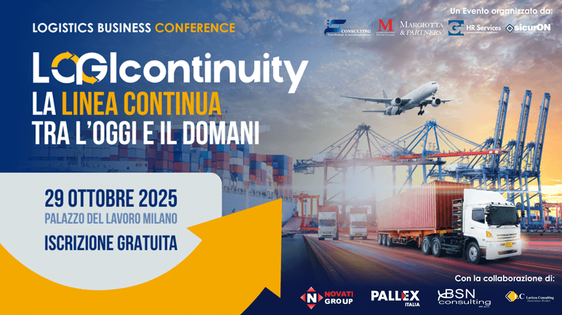 LogiContinuity 2025: la linea continua tra l'oggi e il domani