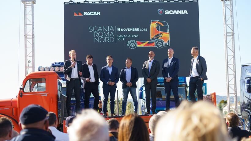 Scania Roma Nord inaugurata la nuova sede con SACAR Transportonline