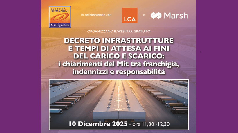 Webinar Decreto Infrastrutture e tempi di attesa ai fini del carico e scarico Transportonline