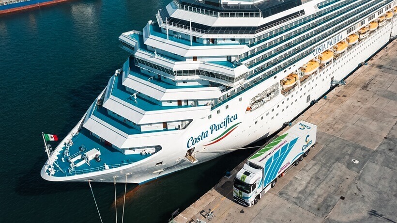 Costa Crociere e LC3 camion elettrici per rifornire le navi a Genova e Savona Transportonline (