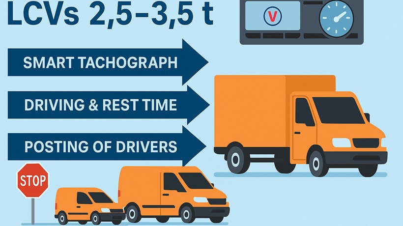 LCV e trasporto internazionale dal 1° luglio 2026 scattano nuove regole UE Transportonline