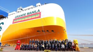 Grimaldi celebra l’arrivo della nave “ammonia-ready” Grande Manila Transportonline