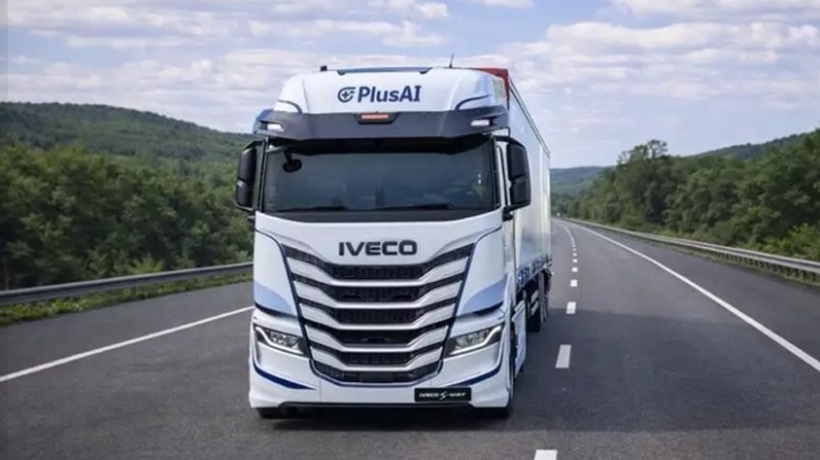 Iveco e PlusAI avviano test di guida autonoma di Livello 4 Transportonline