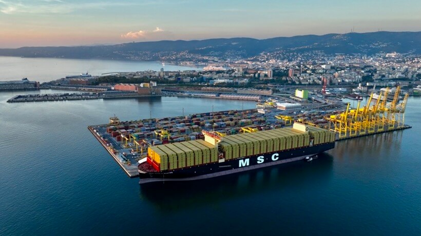 MSC include Trieste nel servizio Dragon Italia–USA Transportonline