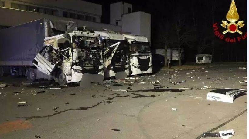 Camion in fiamme: esplosione all'interporto di Bologna TRANSPORTONLINE