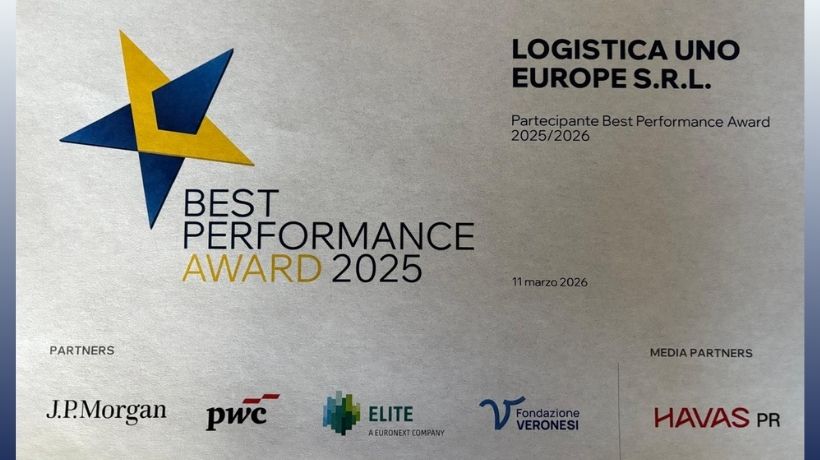 Logistica Uno tra le Top 100 del Best Performance Award TRANSPORTONLINE