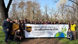 UPS e sostenibilità piantati 500 alberi al Parco Lambro TRANSPORTONLINE