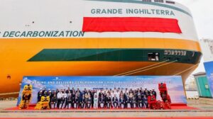 Car carrier Grimaldi consegnata Grande Inghilterra transportonline