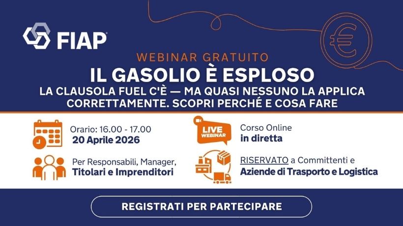 Clausola carburante: come calcolarla e applicarla transportonline